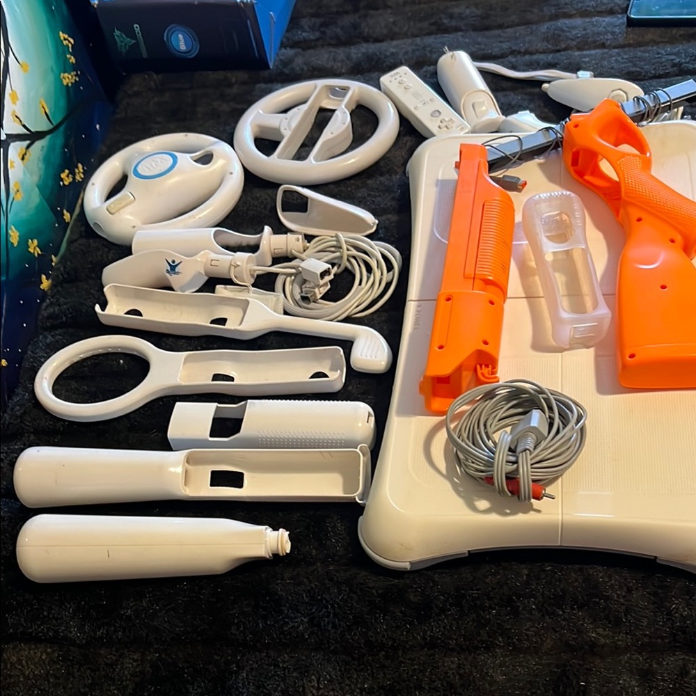 Nintendo Wii Fit Balance Board + Wii Sports Accessories Bundle - Picture 9 of 9